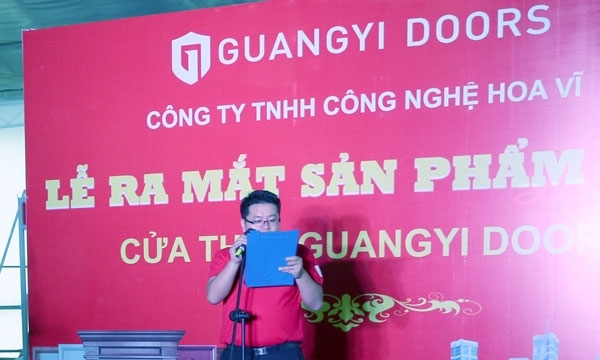 Lễ ra mắt sản phẩm mới – cửa thép GuangYi Doors